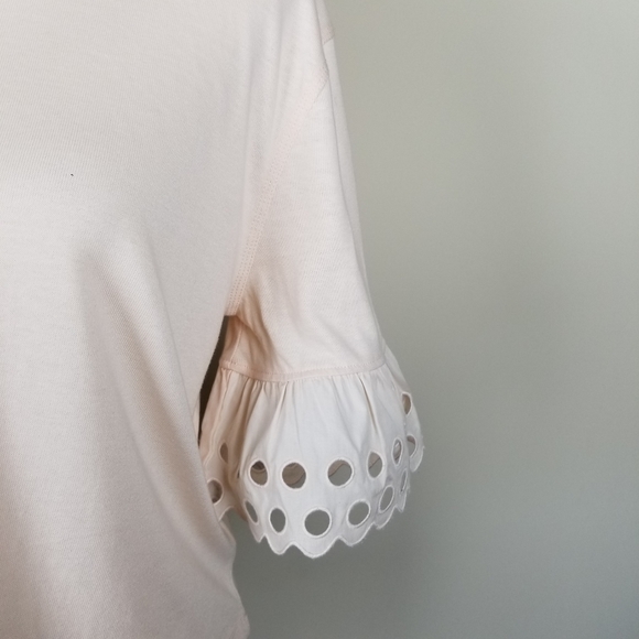 SEE by CHOLE Eyelet Sleeve Shirt - Picture 6 of 7